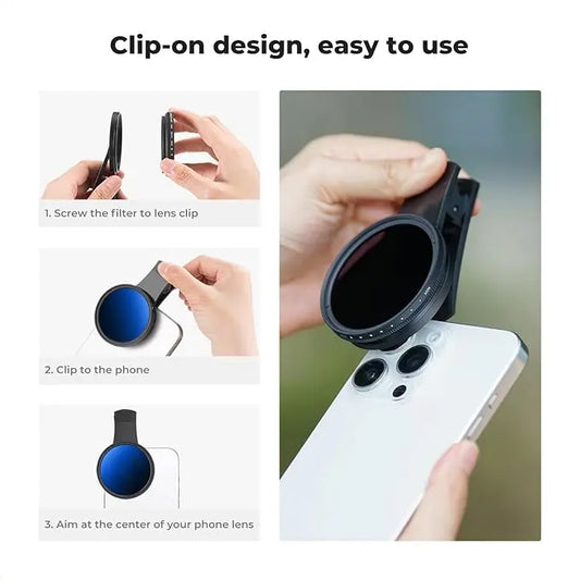TheNuora™ Mobile Camera Lens V6231 | 15X Macro Lens K&F