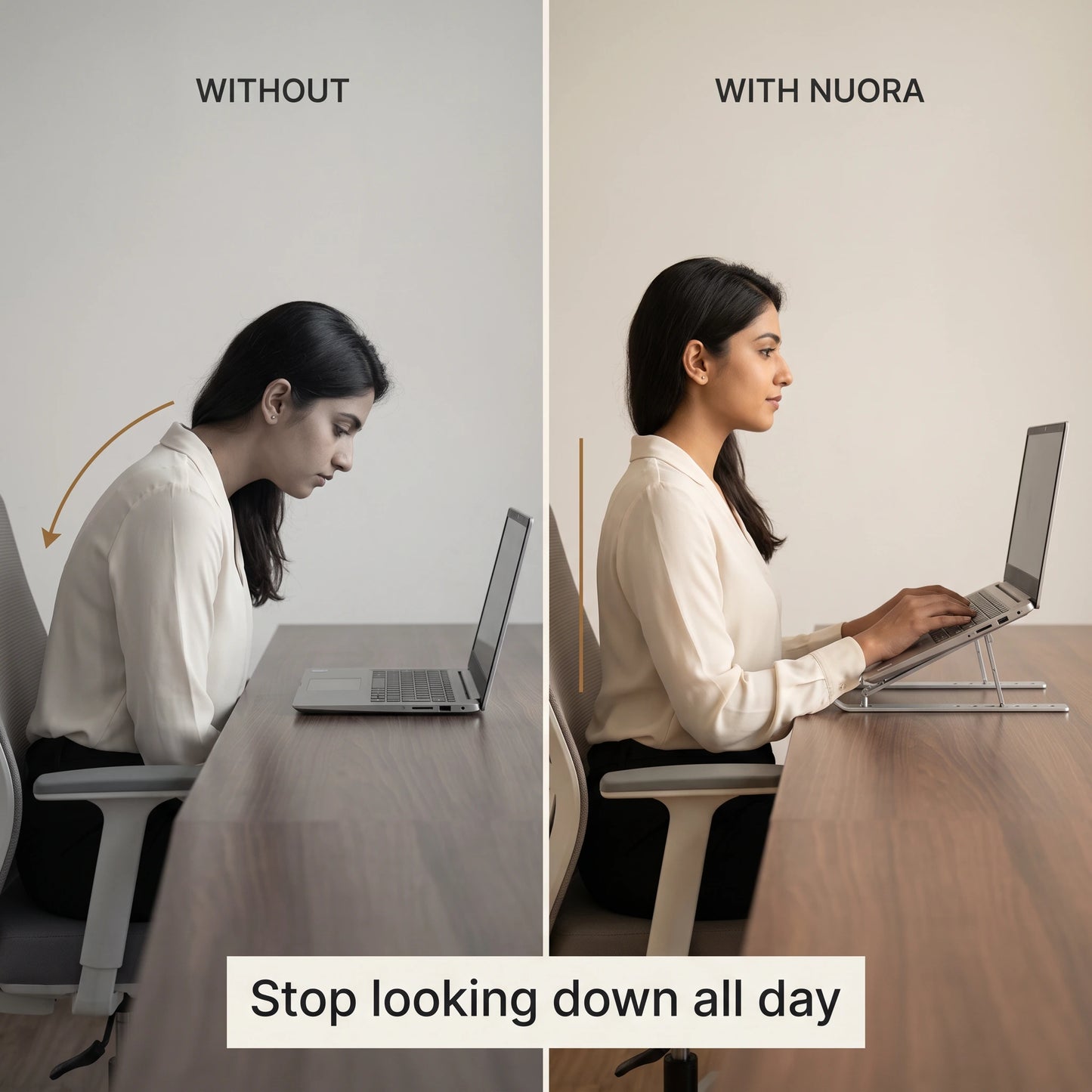 TheNuora™  Ergonomic 6-Way Laptop Stand | Best Seller