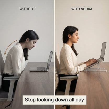 TheNuora™  Ergonomic 6-Way Laptop Stand | Best Seller