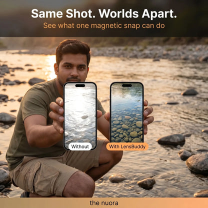 thenoura™ Magnetic Camera FilterBuddy | Best Seller