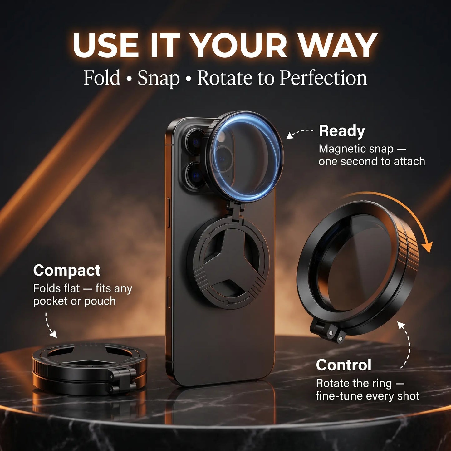 thenoura™ Magnetic Camera FilterBuddy | Best Seller