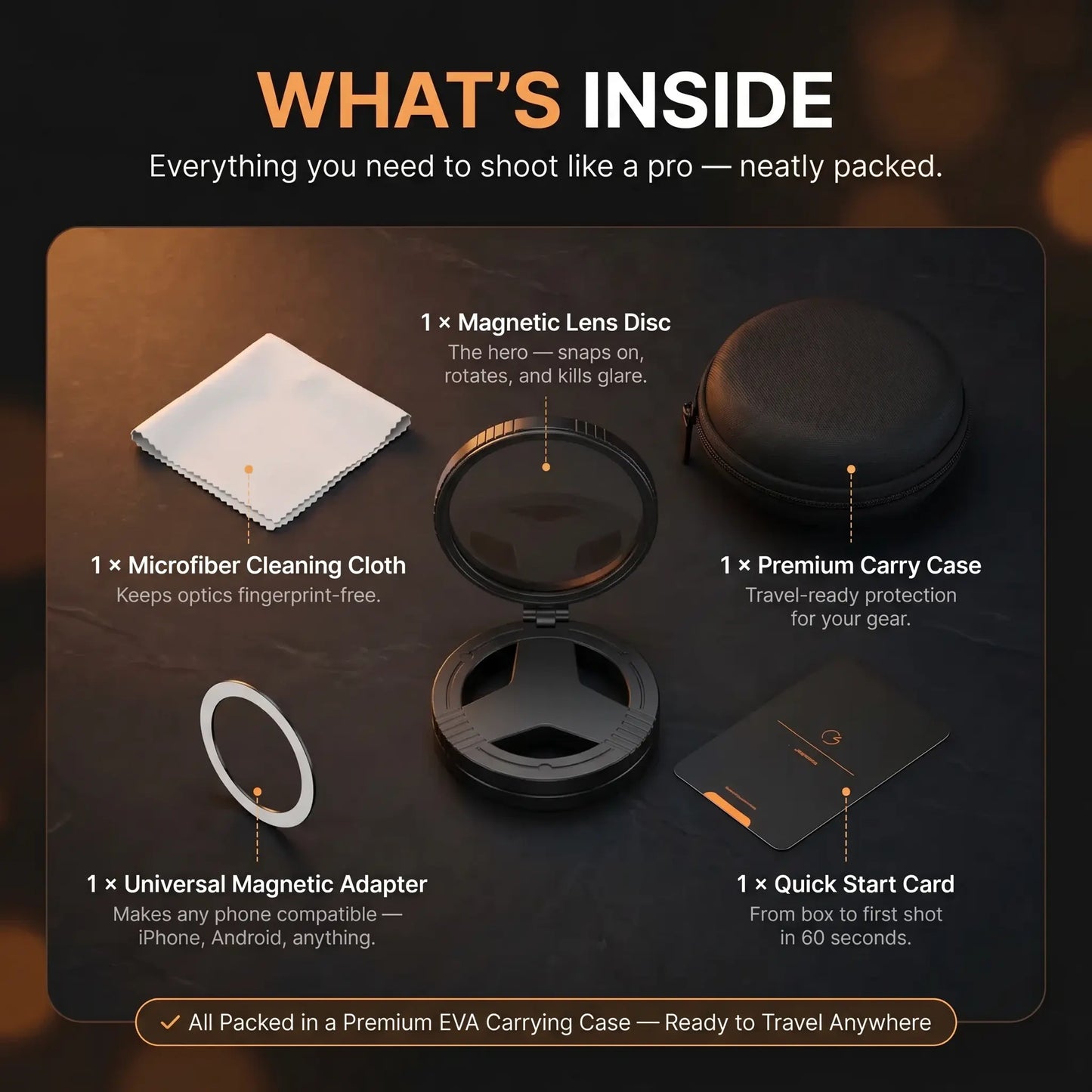 thenoura™ Magnetic Camera FilterBuddy | Best Seller