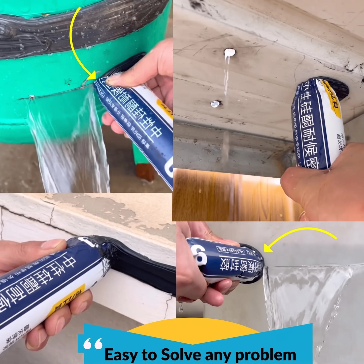 Nuora™ SS-9900 6-In-1 Silicone Sealant 750gm | BEST SELLER