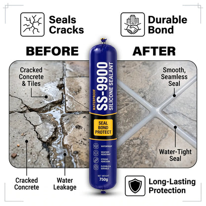 Nuora™ SS-9900 6-In-1 Silicone Sealant 750gm | BEST SELLER